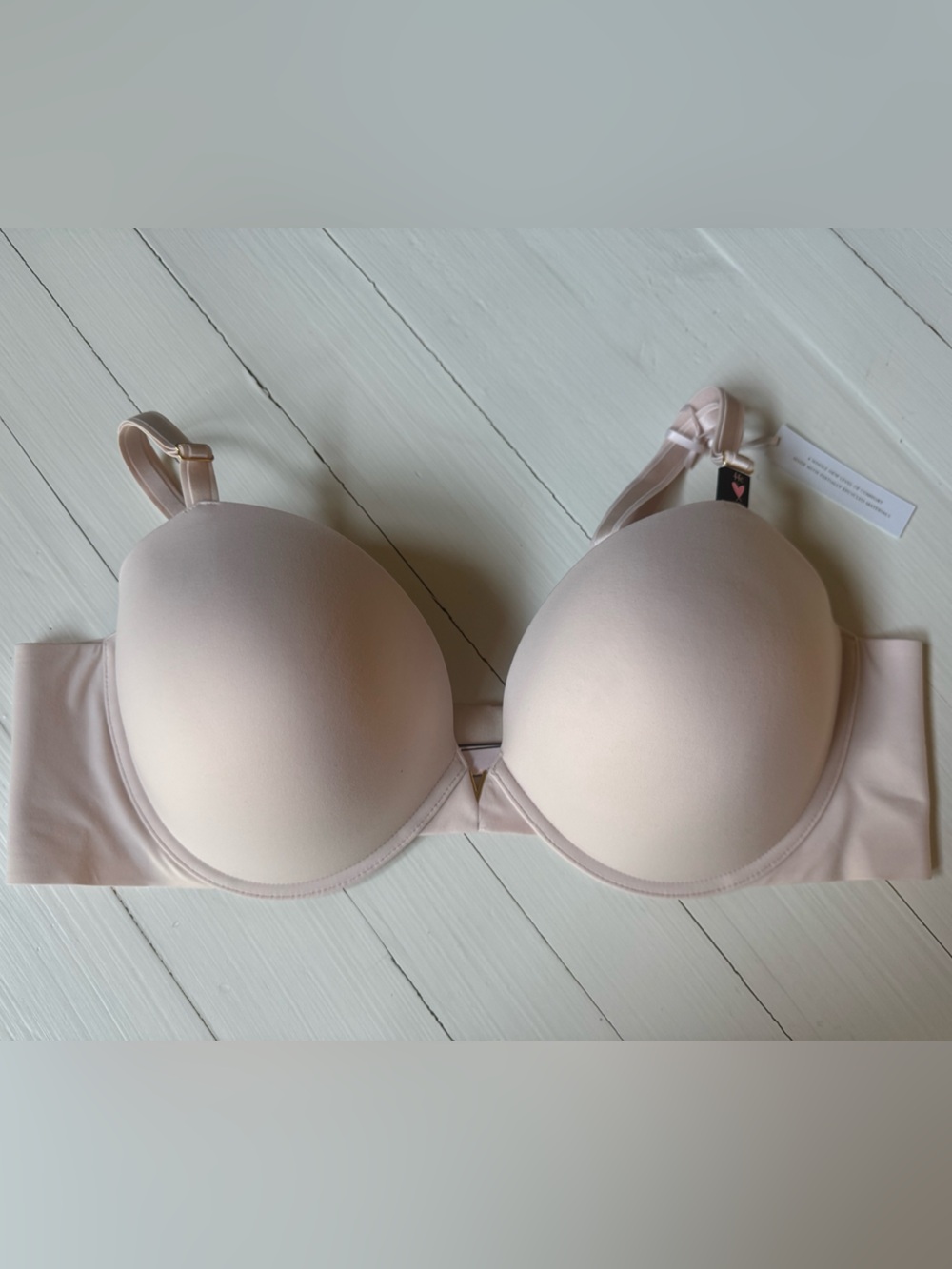 NWT Victoria’s Secret 44C Love Cloud Push-Up Bra Pink Fizz Convertible